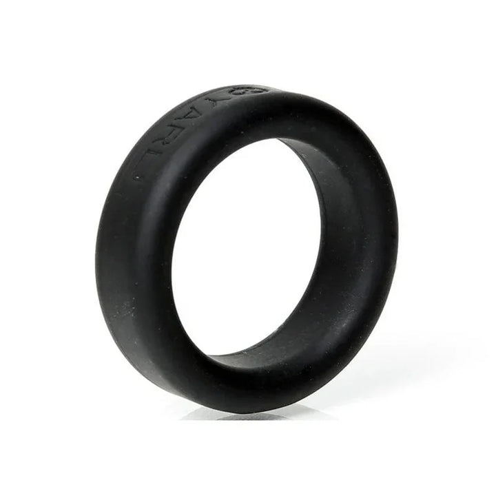 Boneyard Silicone Ring 30 mm upright at a slight angle on white
