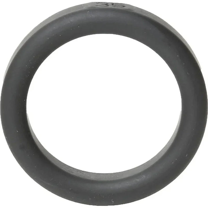 Boneyard Silicone Ring 35 mm stood upright, 35 mark at the top
