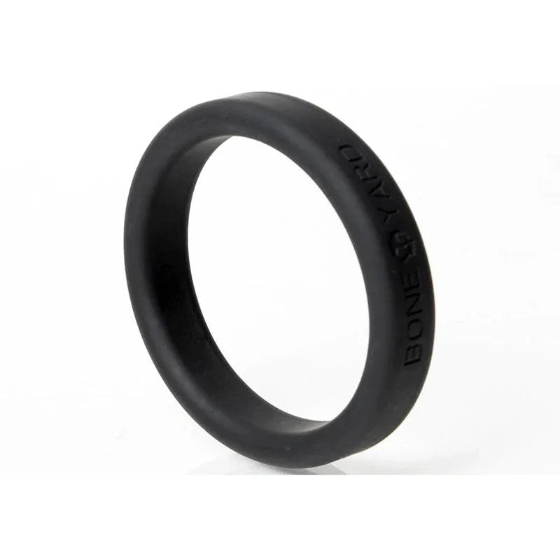 Boneyard Silicone Ring 50 mm tilted, embossed branding along the rim