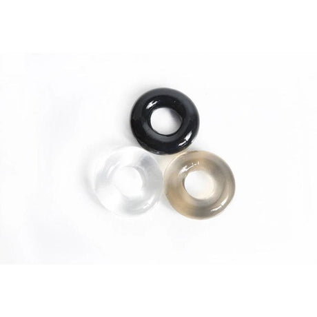 Buy Boneyard Triple Play Cock Rings - 3 Pack – Naughtyhut NZ sex toys online. Discreet delivery & top brands.