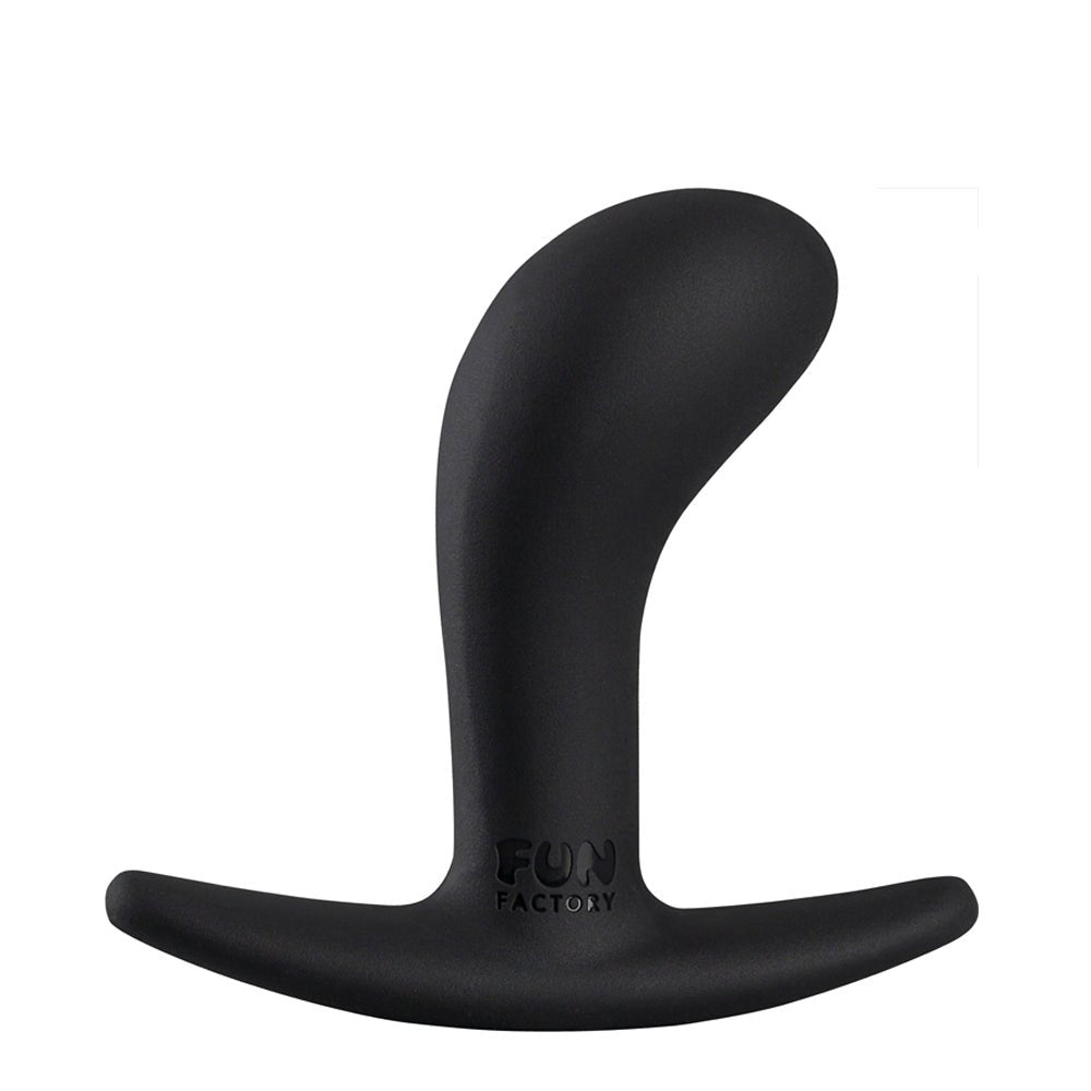 Buy Fun Factory BOOTIE M black - Black 9.3 cm Medium Butt Plug – Naughtyhut NZ sex toys online. Discreet delivery & top brands.