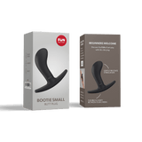 Buy Fun Factory BOOTIE M black - Black 9.3 cm Medium Butt Plug – Naughtyhut NZ sex toys online. Discreet delivery & top brands.