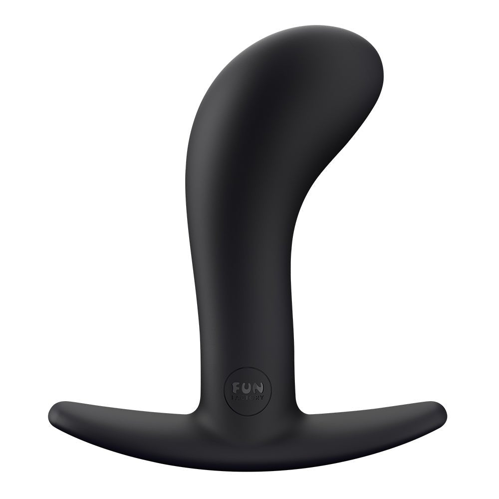 Buy Fun Factory BOOTIE M black - Black 9.3 cm Medium Butt Plug – Naughtyhut NZ sex toys online. Discreet delivery & top brands.