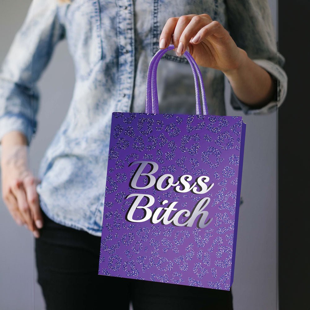 Buy Boss Bitch Gift Bag - Novelty Gift Bag – Naughtyhut NZ sex toys online. Discreet delivery & top brands.