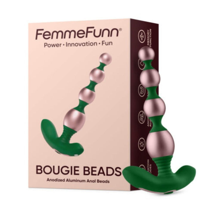 Bougie Beads - Rose Gold – Sex toys NZ by Naughtyhut. Discreet delivery nationwide.