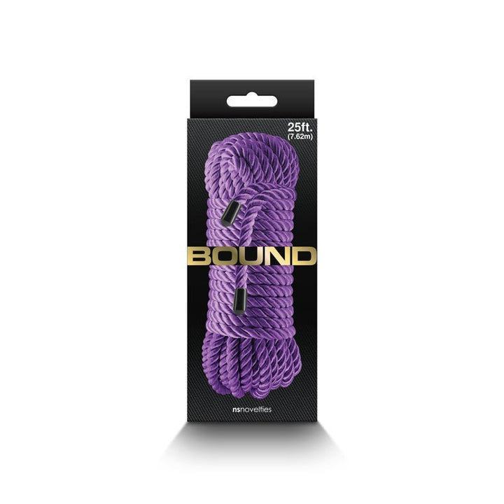 Bound Rope - Purple - Purple Bondage Rope - 7.6 metre length – Sex toys NZ by Naughtyhut. Discreet delivery nationwide.