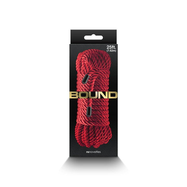Bound Rope - Red - Red Bondage Rope - 7.6 metre length – Sex toys NZ by Naughtyhut. Discreet delivery nationwide.