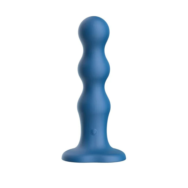 Luv Inc Bs38: Beaded Strap-On Luv Vibe, Blue