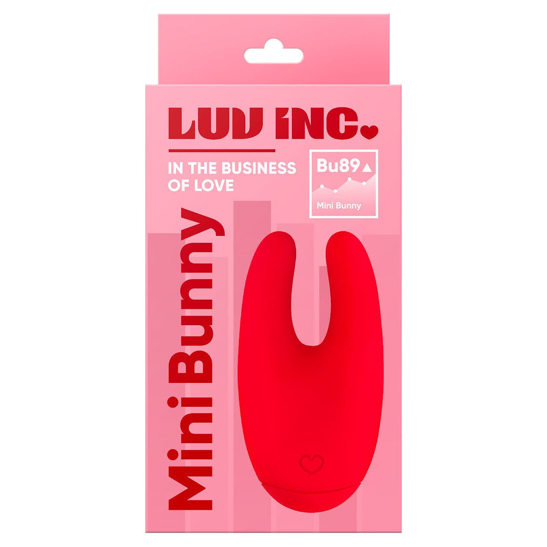 Bu89: MINI BUNNY - RED – Sex toys NZ by Naughtyhut. Discreet delivery nationwide.
