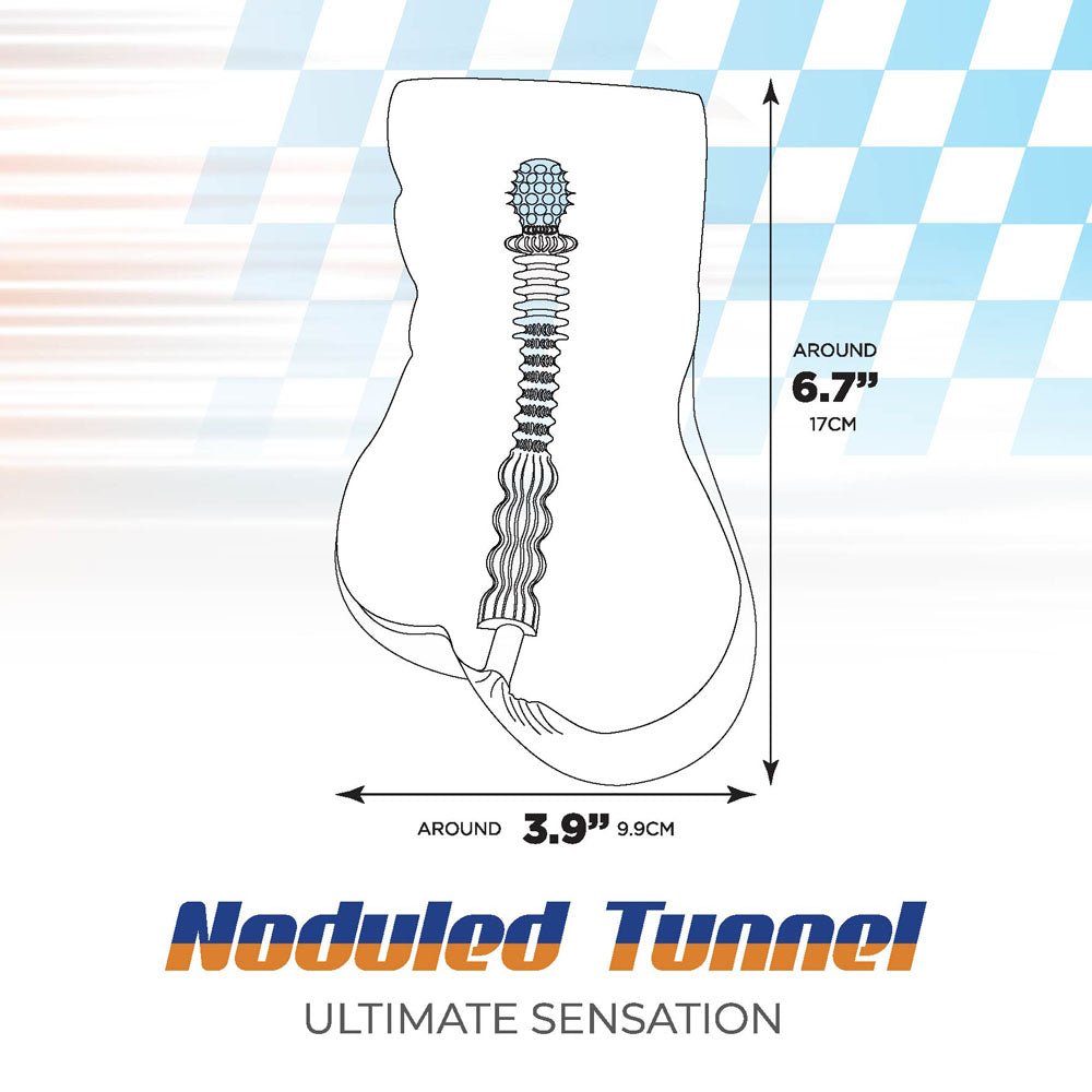 Bulky Sip - Flesh Mini Doggy - Style Stroker – Sex toys NZ by Naughtyhut. Discreet delivery nationwide.