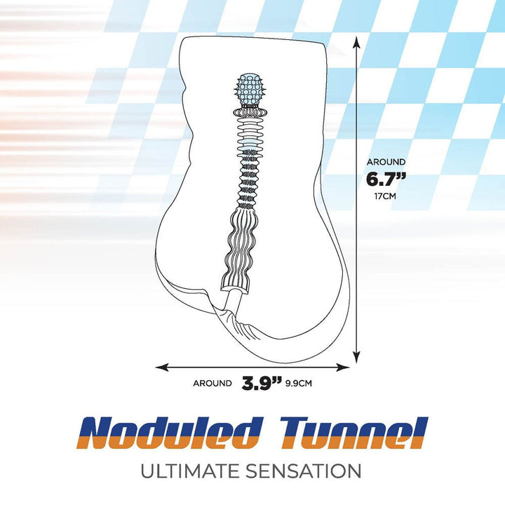 Bulky Sip - Flesh Mini Doggy - Style Stroker – Sex toys NZ by Naughtyhut. Discreet delivery nationwide.