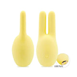 Buy Buzzy Buddy, Honey Bunny - Yellow - Yellow USB Rechargeable Stimulator – Naughtyhut NZ sex toys online. Discreet delivery & top brands.