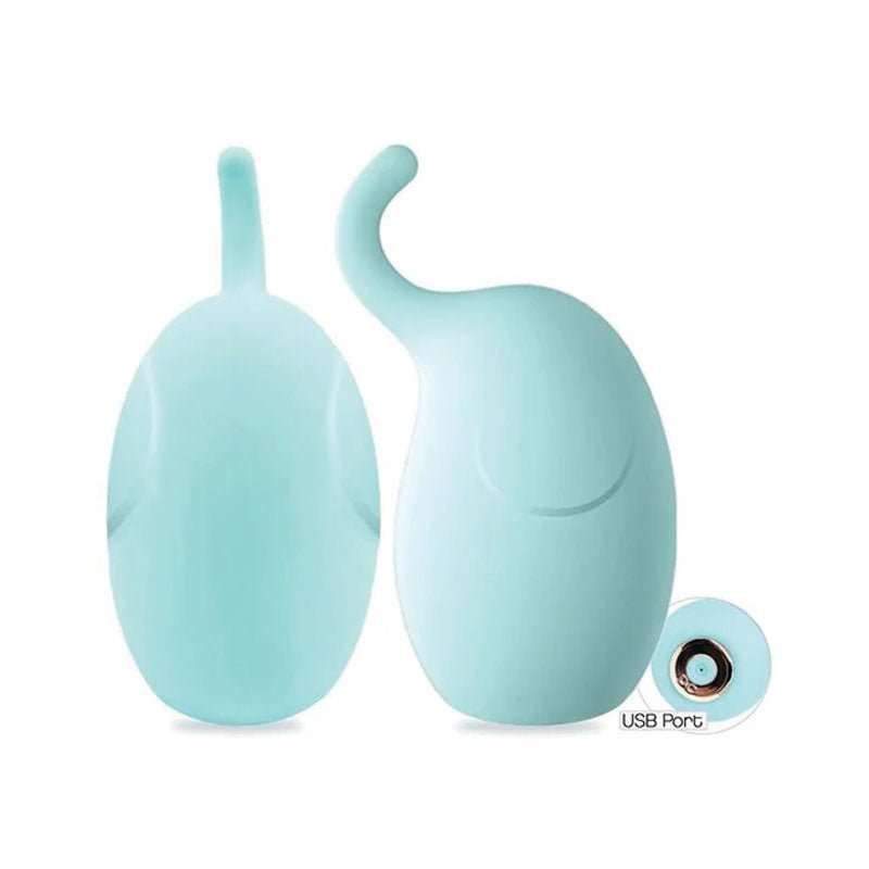 Buy Buzzy Buddy, Hunk With A Trunk - Aqua - Aqua USB Rechargeable Stimulator – Naughtyhut NZ sex toys online. Discreet delivery & top brands.