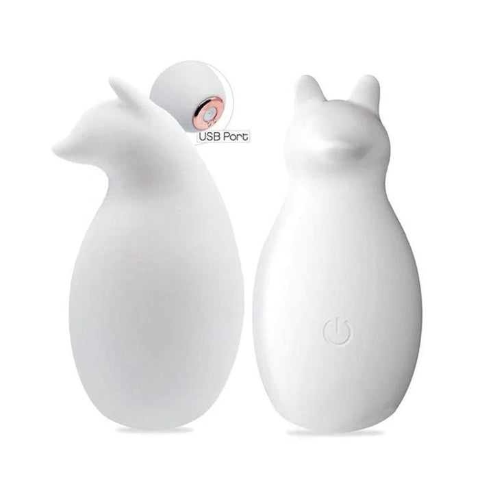 Buzzy Buddy, Sexy Like A Fox - White - White USB Rechargeable Stimulator – Sex toys NZ by Naughtyhut. Discreet delivery nationwide.