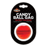 Buy Candy Ball Gag - Strawberry – Naughtyhut NZ sex toys online. Discreet delivery & top brands.