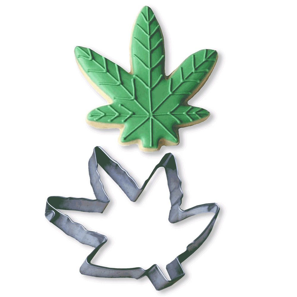 Cannabis Cookie Cutter - Metal Cookie Cutter – Sex toys NZ by Naughtyhut. Discreet delivery nationwide.