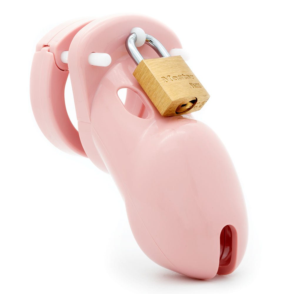 Buy CB - 3000 Chastity Cock Cage Kit - Pink - Pink 3 Inch Cock Cage Kit – Naughtyhut NZ sex toys online. Discreet delivery & top brands.