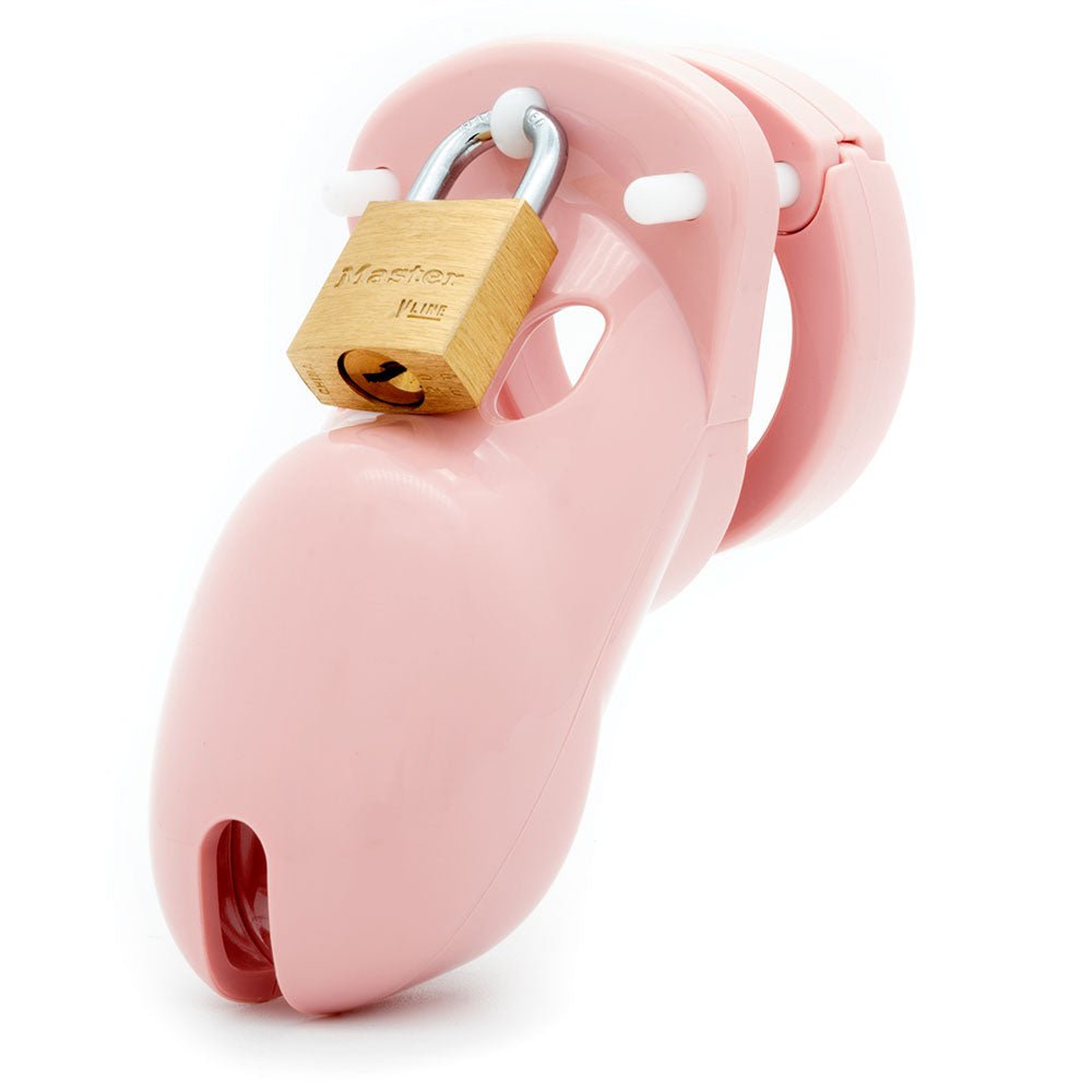 CB - 3000 Chastity Cock Cage Kit - Pink - Pink 3 Inch Cock Cage Kit – Sex toys NZ by Naughtyhut. Discreet delivery nationwide.