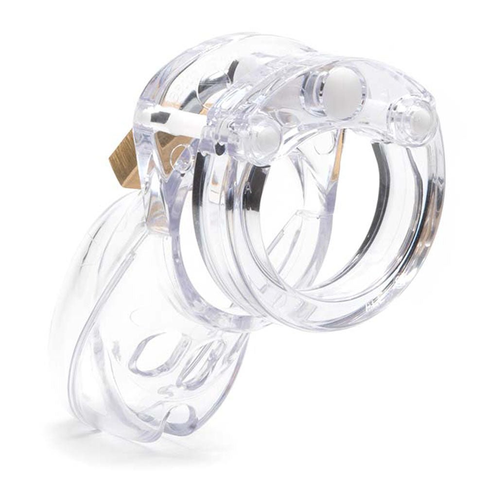 Buy CB - 3000 Chastity Cock Cage Kit - Clear - Clear 3 Inch Cock Cage Kit – Naughtyhut NZ sex toys online. Discreet delivery & top brands.