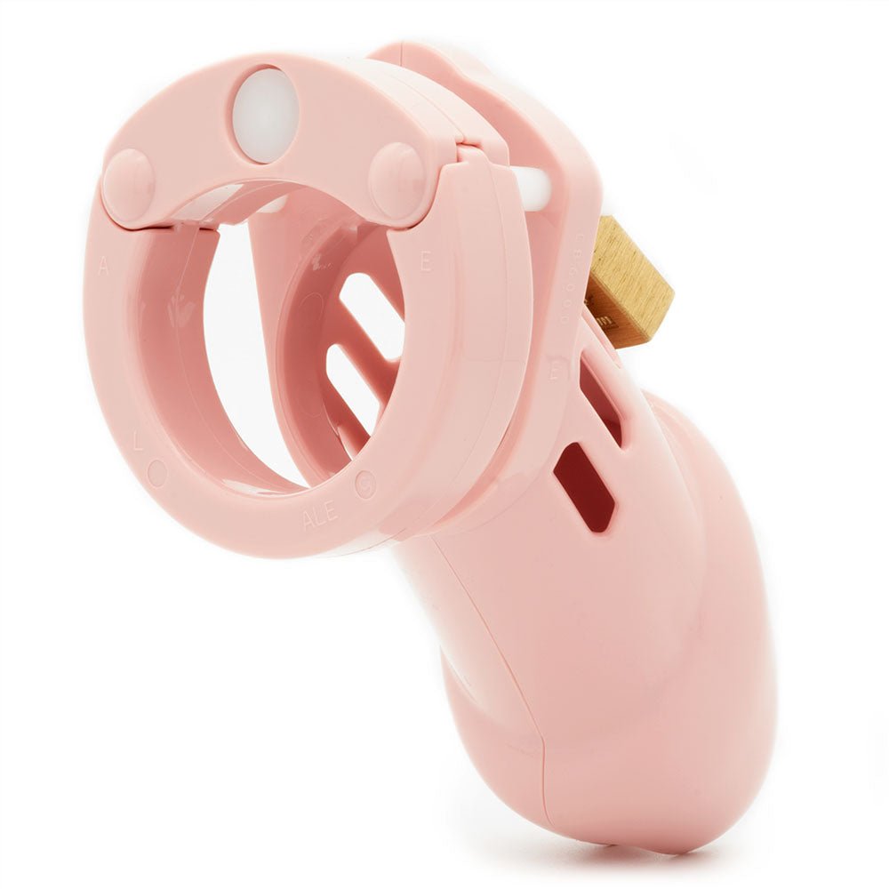 Buy CB - 6000 Chastity Cock Cage Kit - Pink - Pink 3.25 Inch Cock Cage Kit – Naughtyhut NZ sex toys online. Discreet delivery & top brands.
