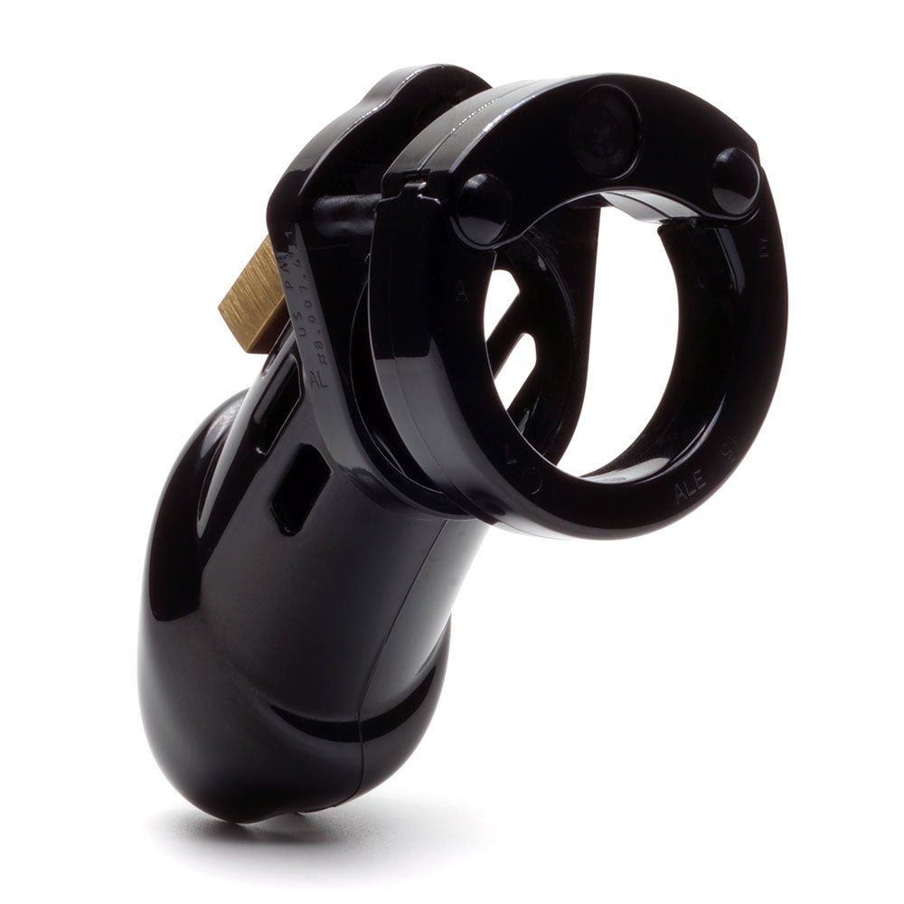 Buy CB - 6000 Chastity Cock Cage Kit - Black - Black 3.25 Inch Cock Cage Kit – Naughtyhut NZ sex toys online. Discreet delivery & top brands.