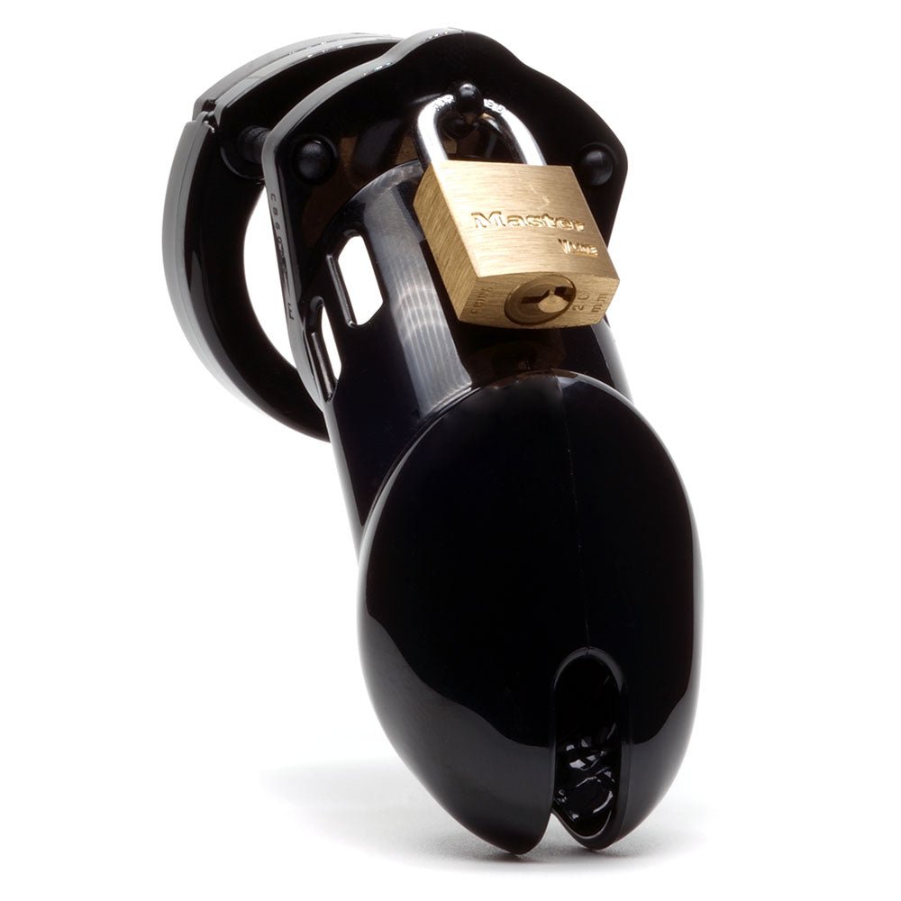 Buy CB - 6000 Chastity Cock Cage Kit - Black - Black 3.25 Inch Cock Cage Kit – Naughtyhut NZ sex toys online. Discreet delivery & top brands.