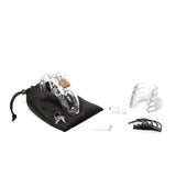 Buy CB - 6000 Chastity Cock Cage Kit - Clear - Clear 3.25 Inch Cock Cage Kit – Naughtyhut NZ sex toys online. Discreet delivery & top brands.