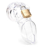 Buy CB - 6000 Chastity Cock Cage Kit - Clear - Clear 3.25 Inch Cock Cage Kit – Naughtyhut NZ sex toys online. Discreet delivery & top brands.