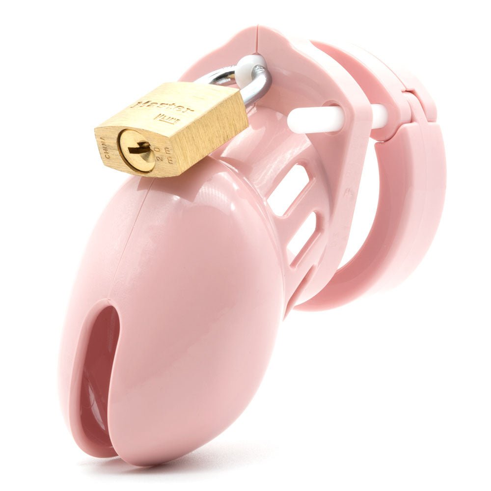 Buy CB - 6000S Chastity Cock Cage Kit - Pink - Pink 2.5 Inch Cock Cage Kit – Naughtyhut NZ sex toys online. Discreet delivery & top brands.