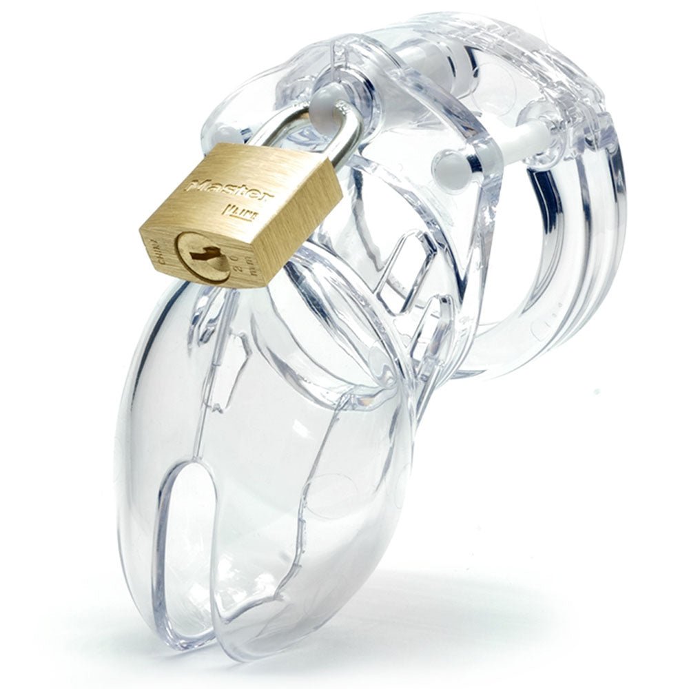 Buy CB - 6000S Chastity Cock Cage Kit - Clear - Clear 2.5 Inch Cock Cage Kit – Naughtyhut NZ sex toys online. Discreet delivery & top brands.