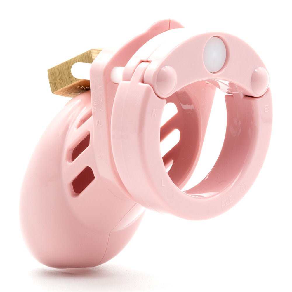 Buy CB - 6000S Chastity Cock Cage Kit - Pink - Pink 2.5 Inch Cock Cage Kit – Naughtyhut NZ sex toys online. Discreet delivery & top brands.