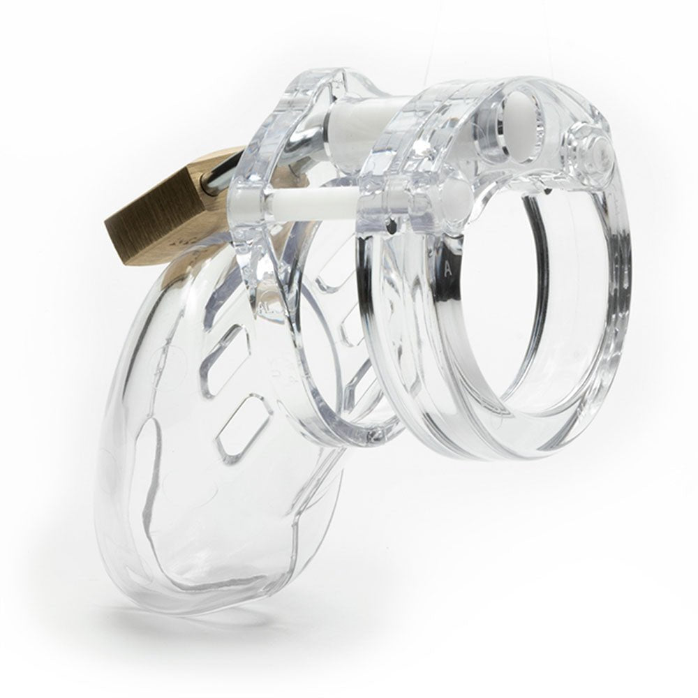 Buy CB - 6000S Chastity Cock Cage Kit - Clear - Clear 2.5 Inch Cock Cage Kit – Naughtyhut NZ sex toys online. Discreet delivery & top brands.