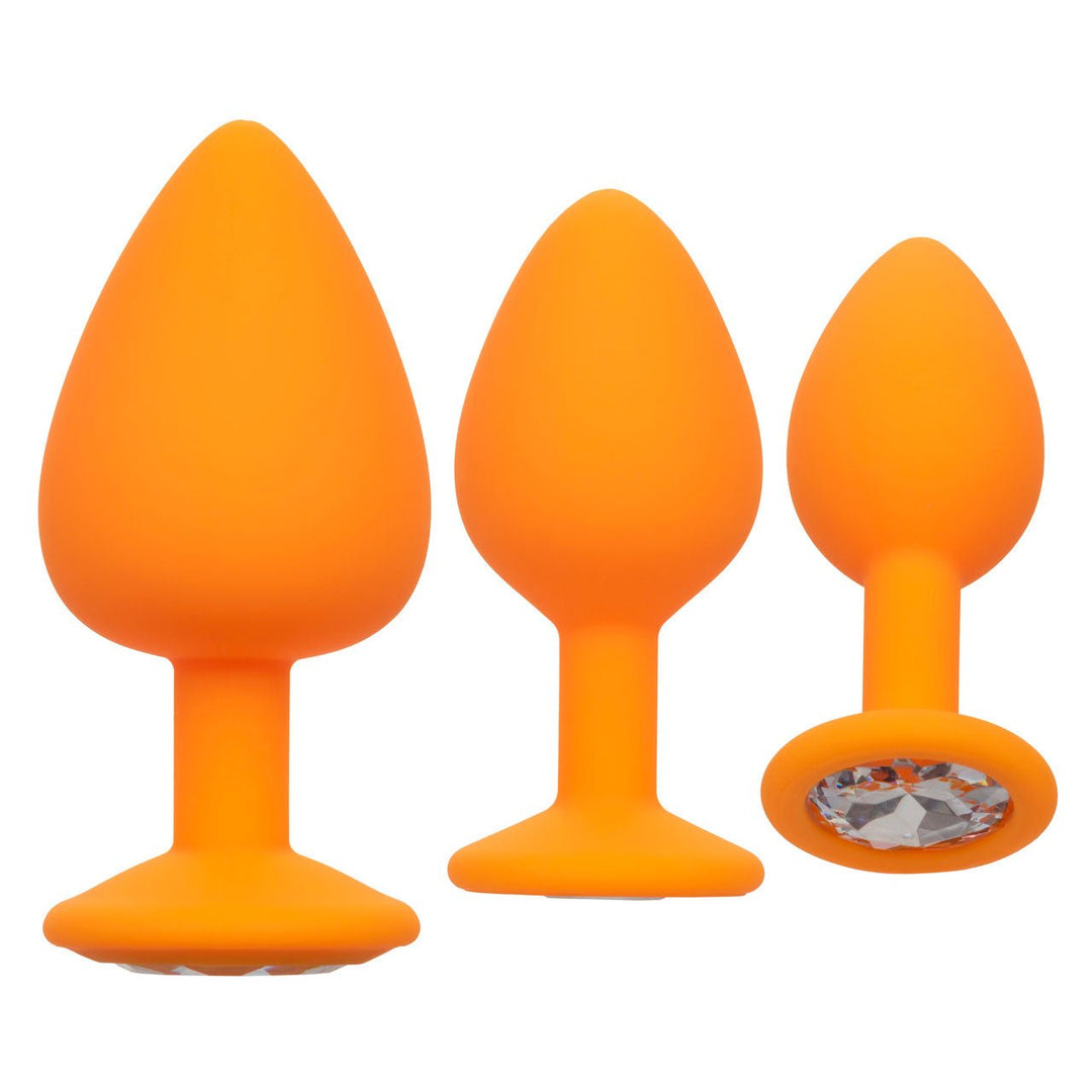 Cheeky Gems - Orange 3 piece set – Sex toys NZ by Naughtyhut. Discreet delivery nationwide.