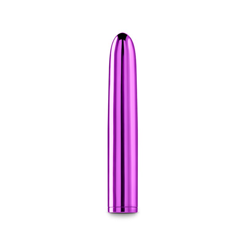 Buy Chroma - Purple - Metallic Purple 17 cm USB Rechargeable Vibrator – Naughtyhut NZ sex toys online. Discreet delivery & top brands.