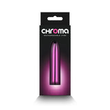 Buy Chroma Petite Bullet - Pink - Metallic Pink 8.7 cm USB Rechargeable Bullet – Naughtyhut NZ sex toys online. Discreet delivery & top brands.