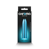 Buy Chroma Petite Bullet - Teal - Metallic Teal 8.7 cm USB Rechargeable Bullet – Naughtyhut NZ sex toys online. Discreet delivery & top brands.