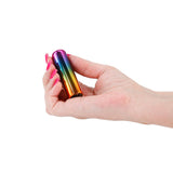 Buy Chroma Rainbow - Small - Metallic Rainbow 6.8 cm USB Rechargeable Bullet – Naughtyhut NZ sex toys online. Discreet delivery & top brands.