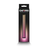 Buy Chroma Sunrise - Large - Metallic Pink/Gold 13.8 cm USB Rechargeable Vibrator – Naughtyhut NZ sex toys online. Discreet delivery & top brands.
