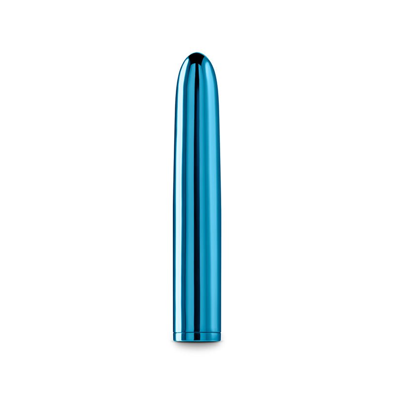 Buy Chroma - Teal - Metallic Teal 17 cm USB Rechargeable Vibrator – Naughtyhut NZ sex toys online. Discreet delivery & top brands.