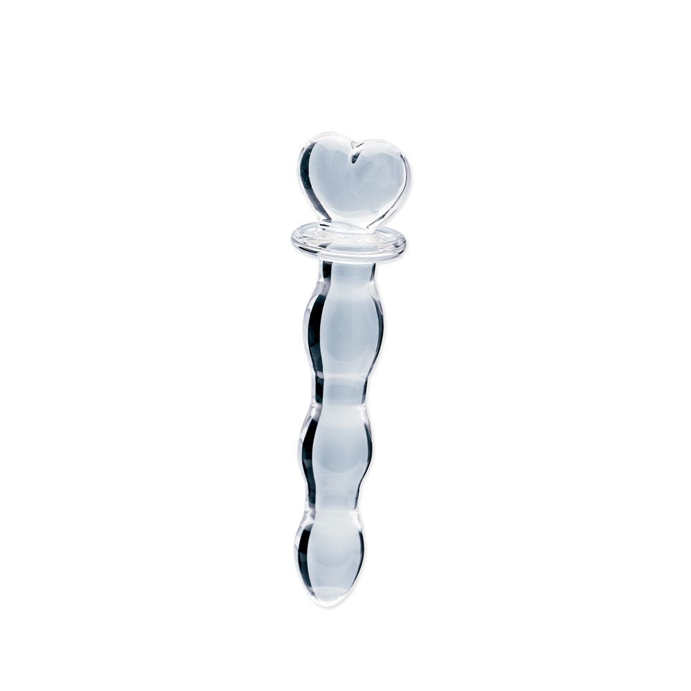 Clarity - Hera's Cascade - Clear 15 cm Glass Dildo – Sex toys NZ by Naughtyhut. Discreet delivery nationwide.