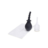 Buy CleanScene 4 Piece Soft Squeeze Beaded Anal Douche Set with Flared Base - 250 ml Capacity with Free Travel Douche Included – Naughtyhut NZ sex toys online. Discreet delivery & top brands.