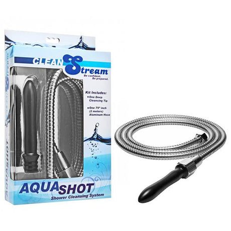 Buy CleanStream Aqua Shot Shower Cleansing System - Shower Douche – Naughtyhut NZ sex toys online. Discreet delivery & top brands.