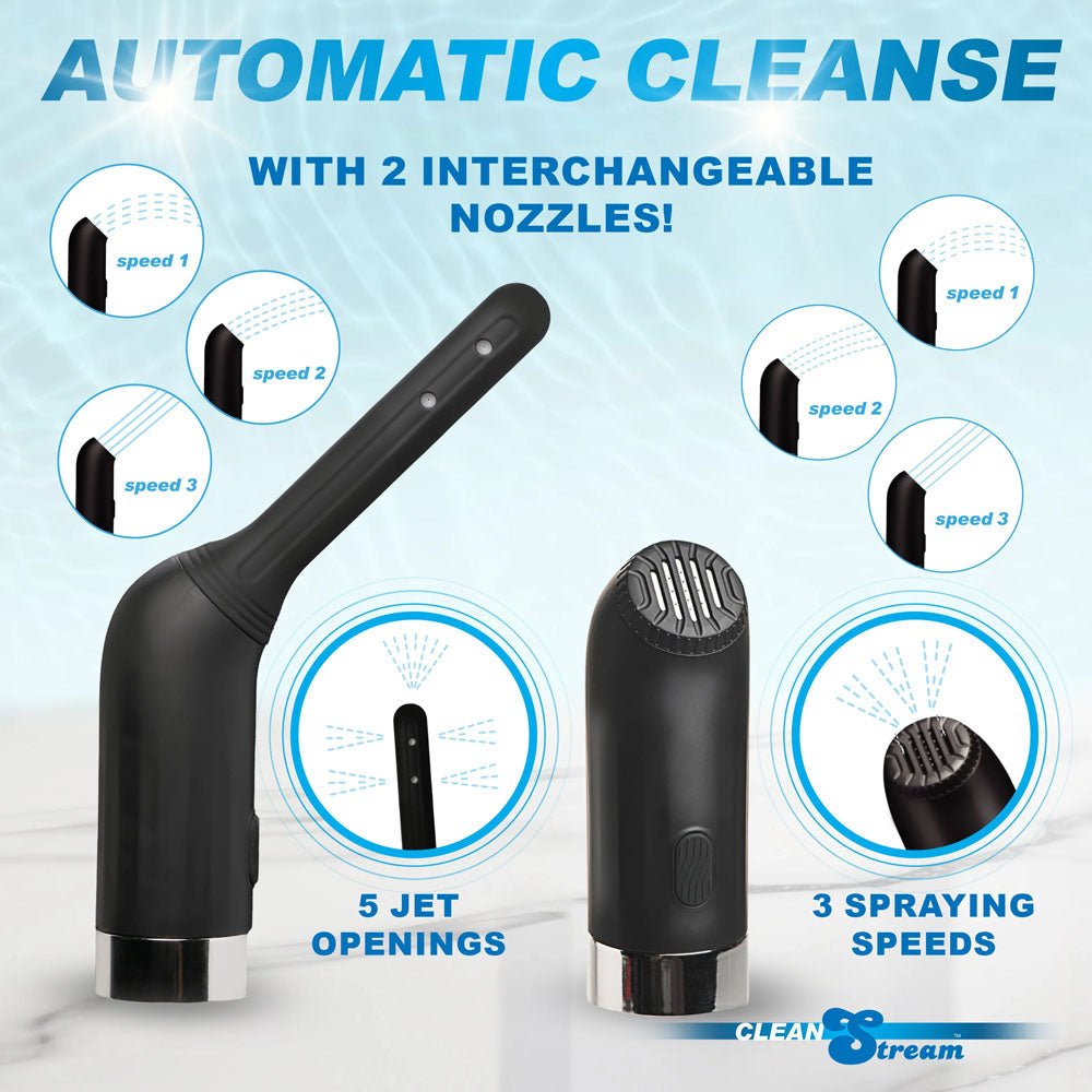 CleanStream Automatic Enema Set - USB Rechargeable Douche - 350 ml Capacity – Sex toys NZ by Naughtyhut. Discreet delivery nationwide.