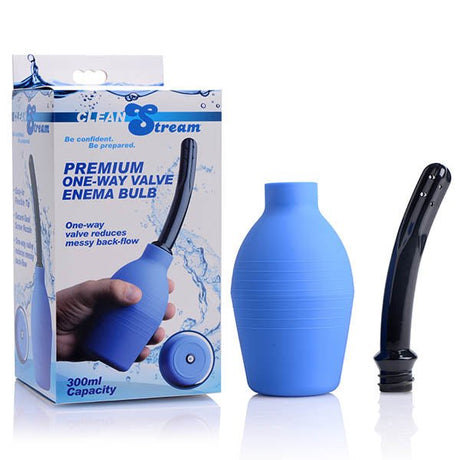 Buy CleanStream Premium One - Way Valve Enema Douche - Unisex Douche - 300 ml – Naughtyhut NZ sex toys online. Discreet delivery & top brands.