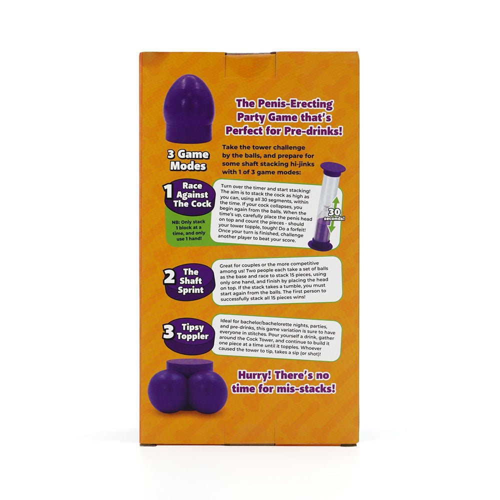 Cock Tower - Party Block Game – Sex toys NZ by Naughtyhut. Discreet delivery nationwide.