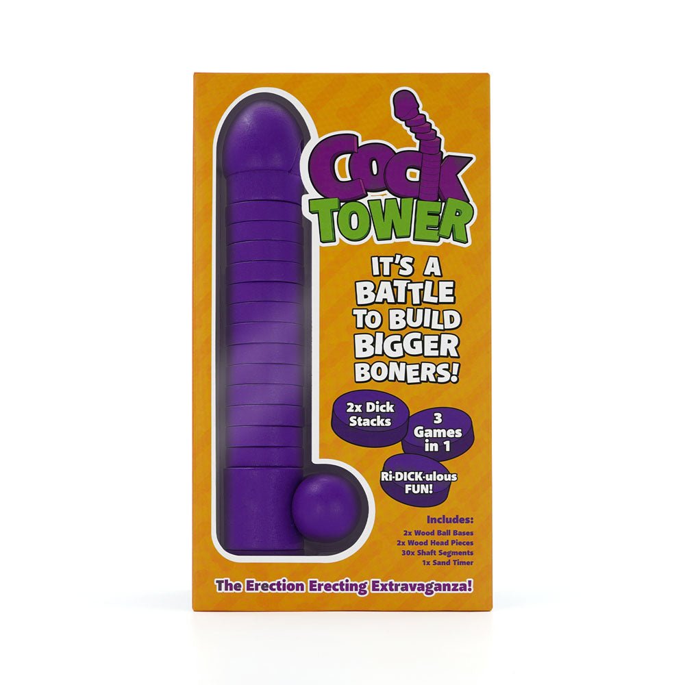 Cock Tower - Party Block Game – Sex toys NZ by Naughtyhut. Discreet delivery nationwide.