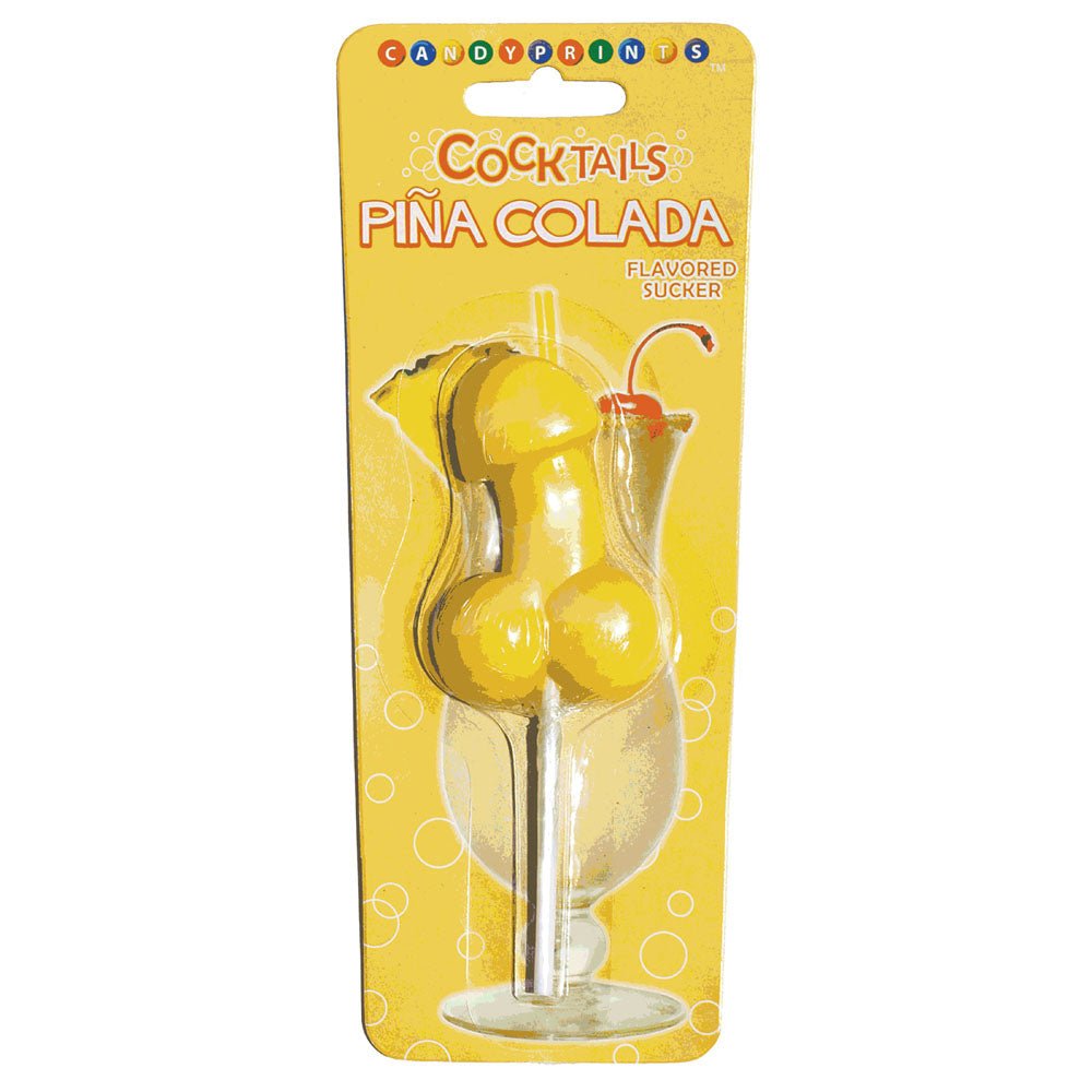 Cocktail Suckers - Pina Colada - Pina Colada Flavoured Dicky Lollypop – Sex toys NZ by Naughtyhut. Discreet delivery nationwide.