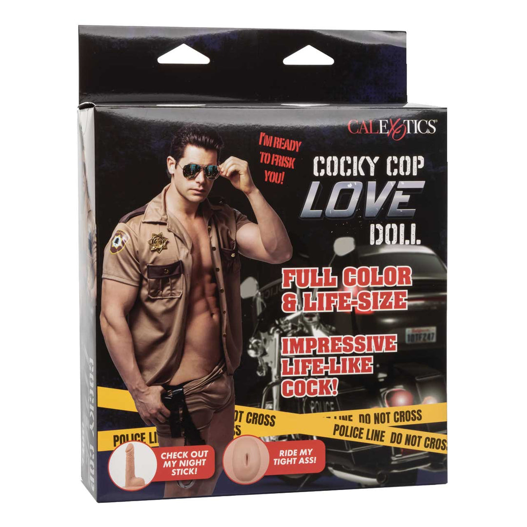Cocky Cop Love Doll – Sex toys NZ by Naughtyhut. Discreet delivery nationwide.