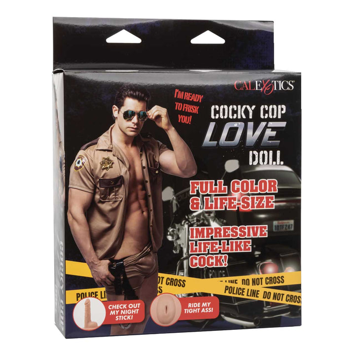 Cocky Cop Love Doll – Sex toys NZ by Naughtyhut. Discreet delivery nationwide.