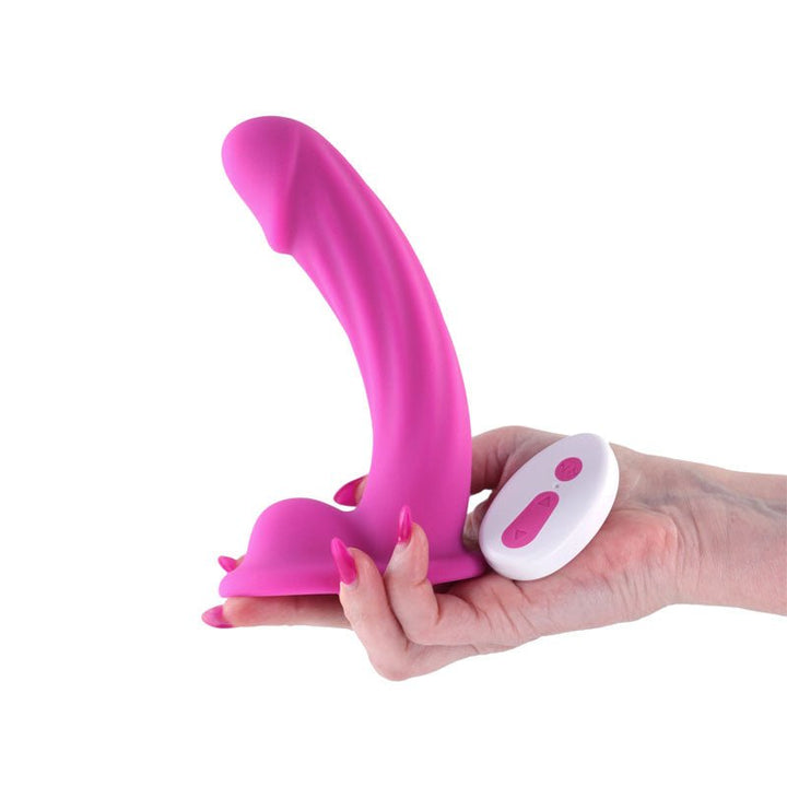Colours Curve - Vibrating 6'' Dildo - Pink - Pink 16.4 cm USB Rechargeable Vibrating Dildo with Wireless Remote – Sex toys NZ by Naughtyhut. Discreet delivery nationwide.